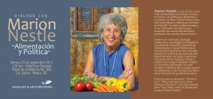 Dialogo con Marion Nestle_viernes 20 septiembre